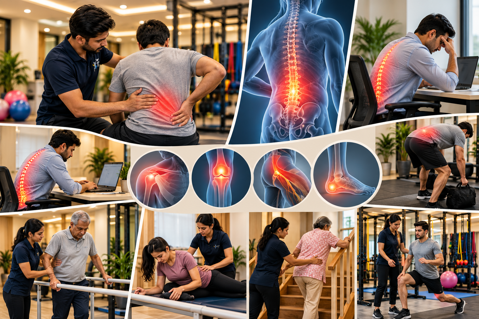 Back pain physiotherapy in Noida — causes, treatment, and recovery timeline