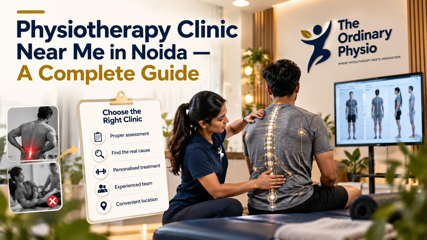 Physiotherapy clinic near me in Noida — a complete guide