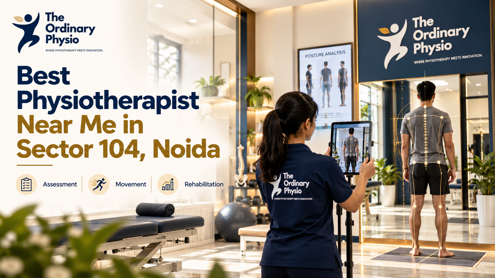 Best physiotherapist near me in Sector 104, Noida — The Ordinary Physio